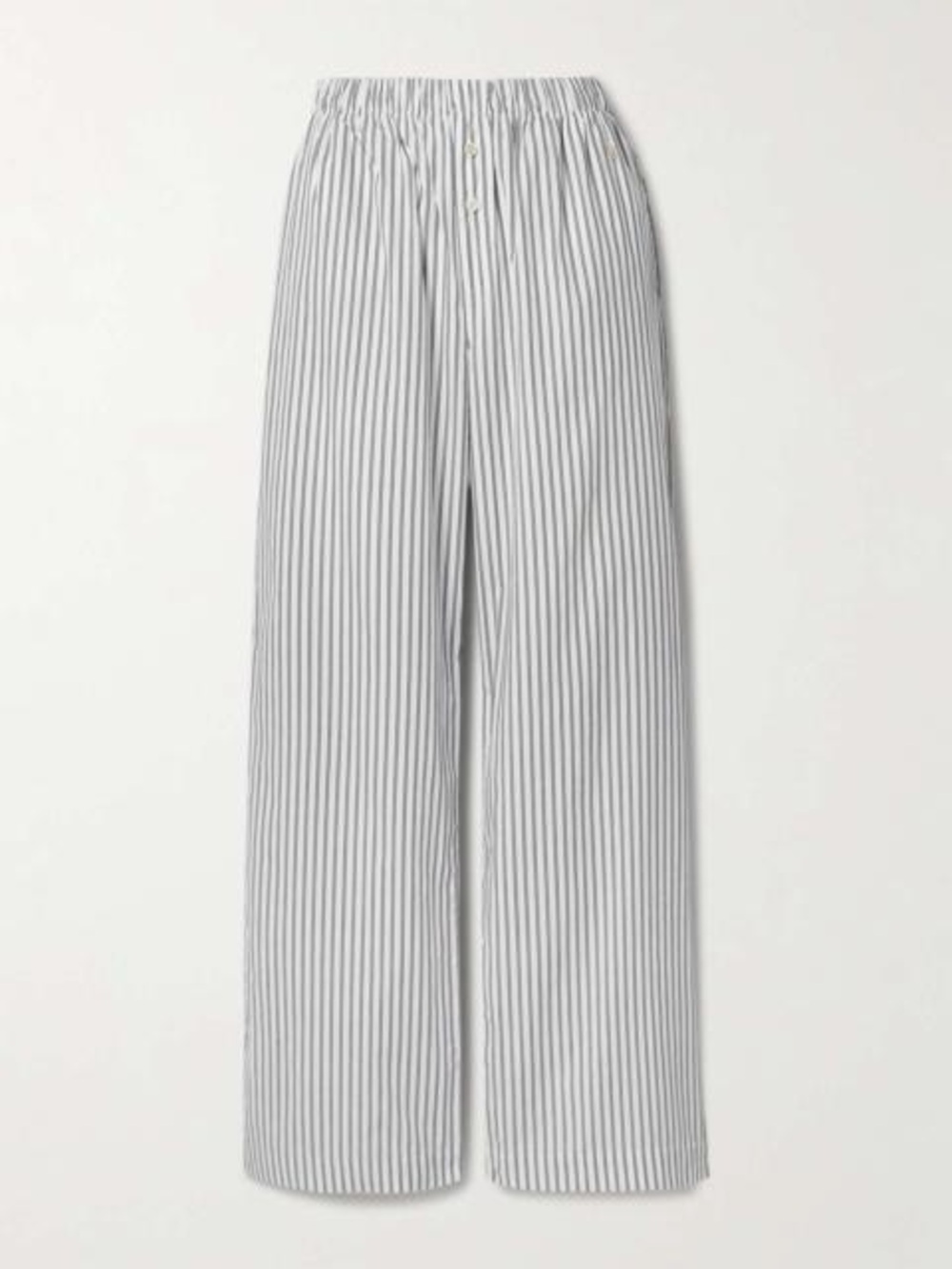 Eterne Striped Lounge Pants - White/Gray - Picture 7 of 7